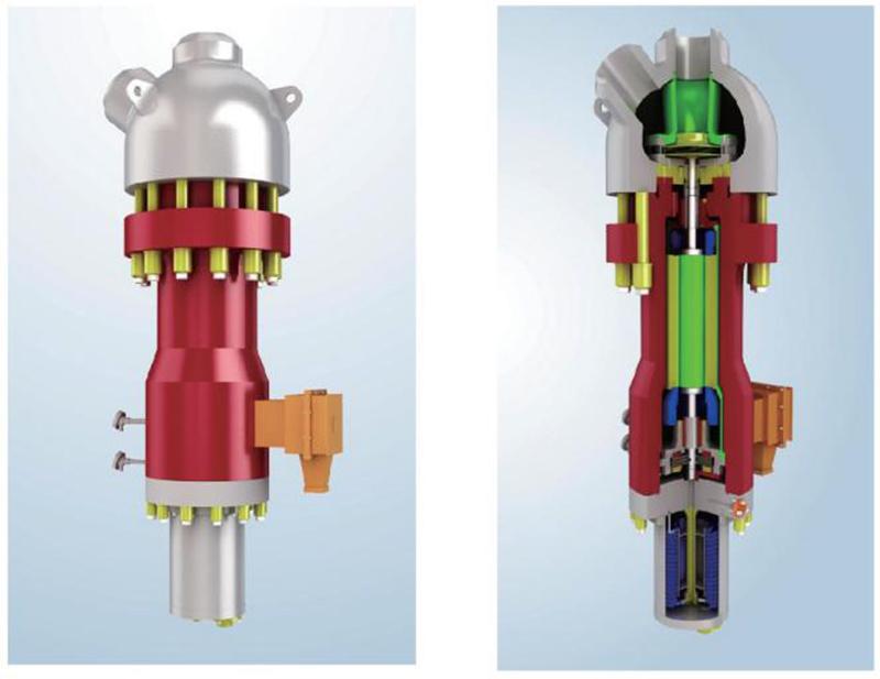 Structure of hydrogenation boiling pump